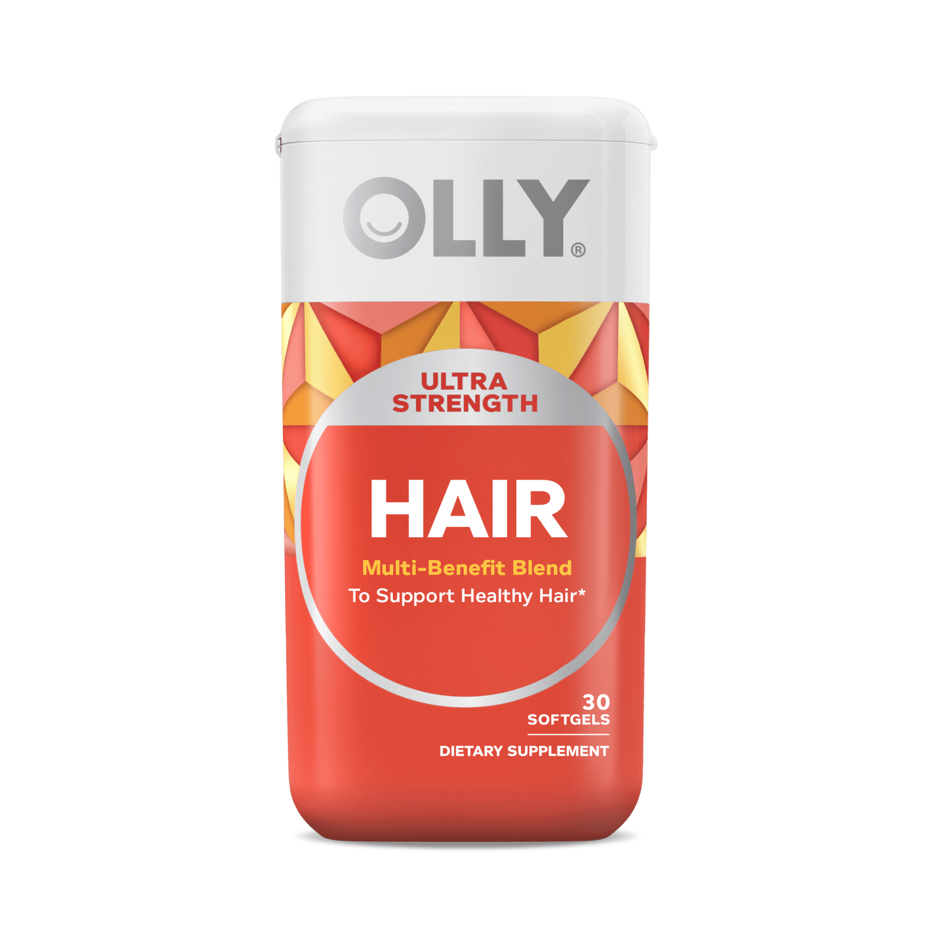 Ultra Strength Hair Softgels Zoomed