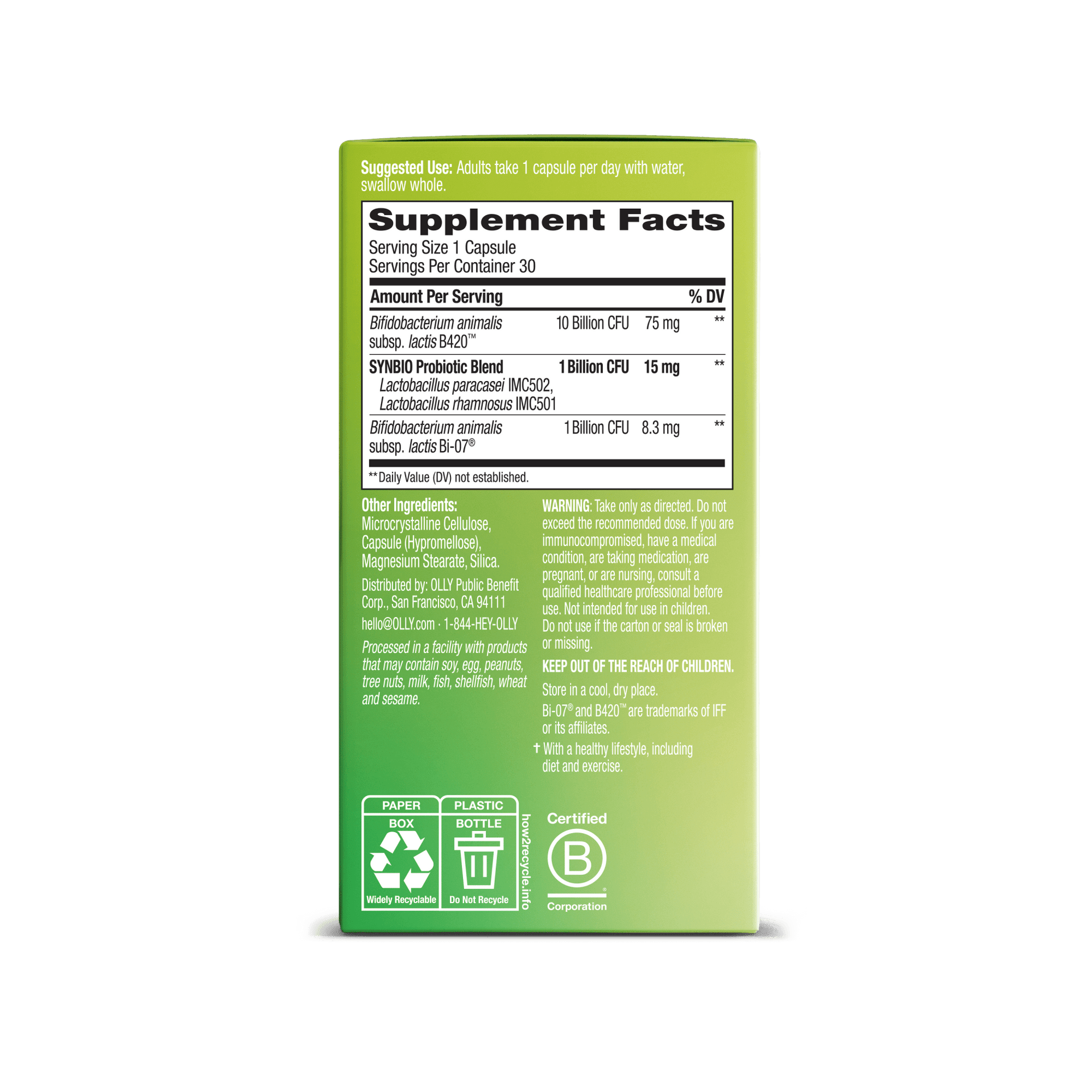 Precise Probiotics Metabolism Zoomed