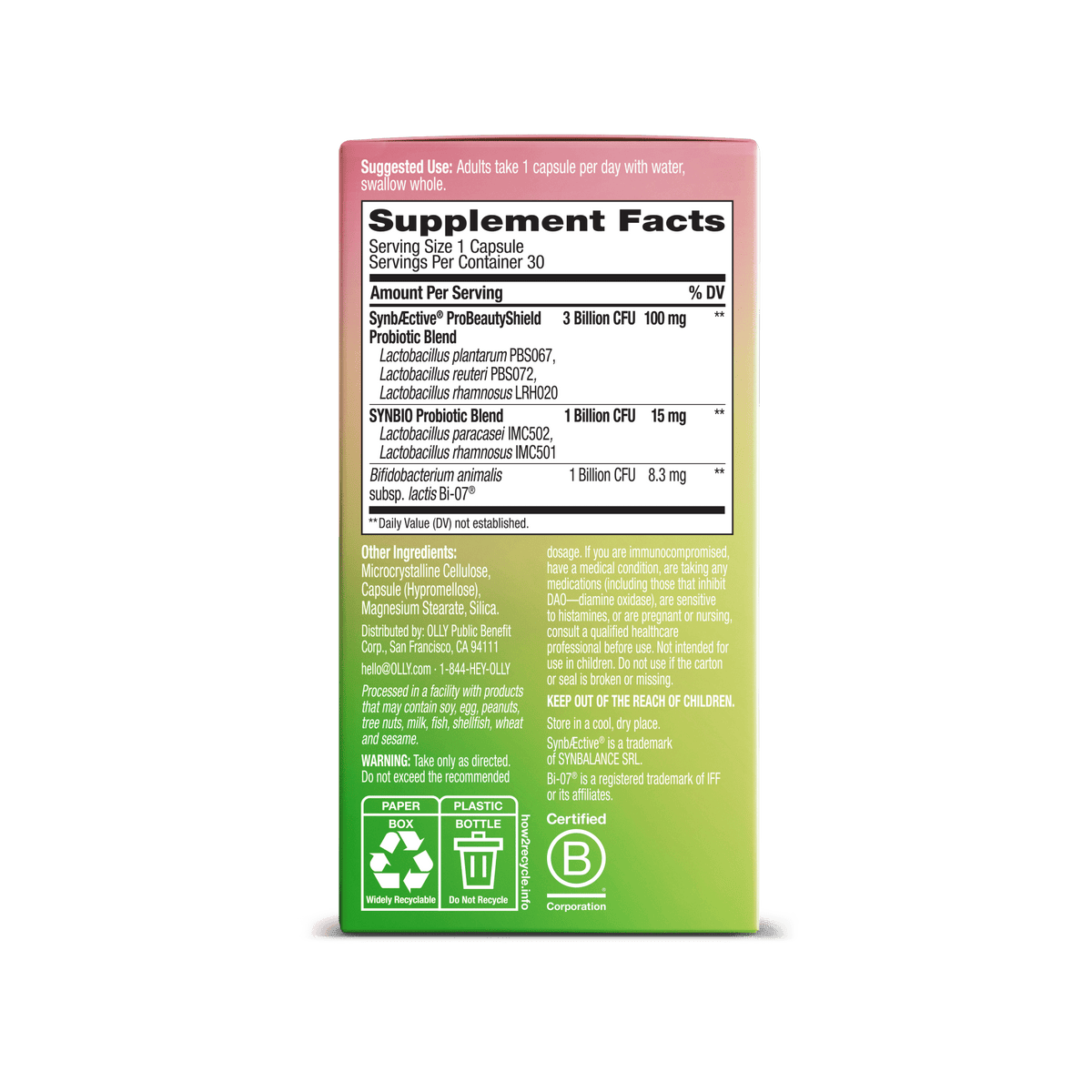 Precise Probiotics Skin Image