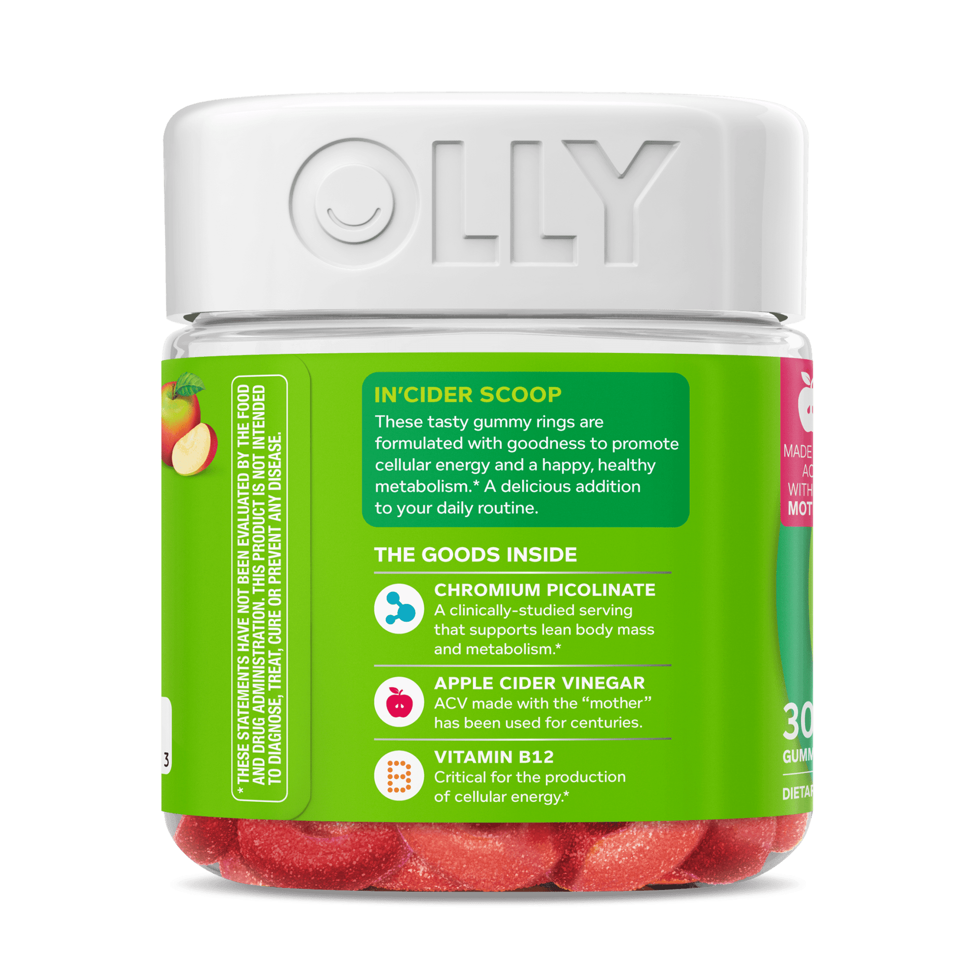 Metabolism Gummy Rings Zoomed