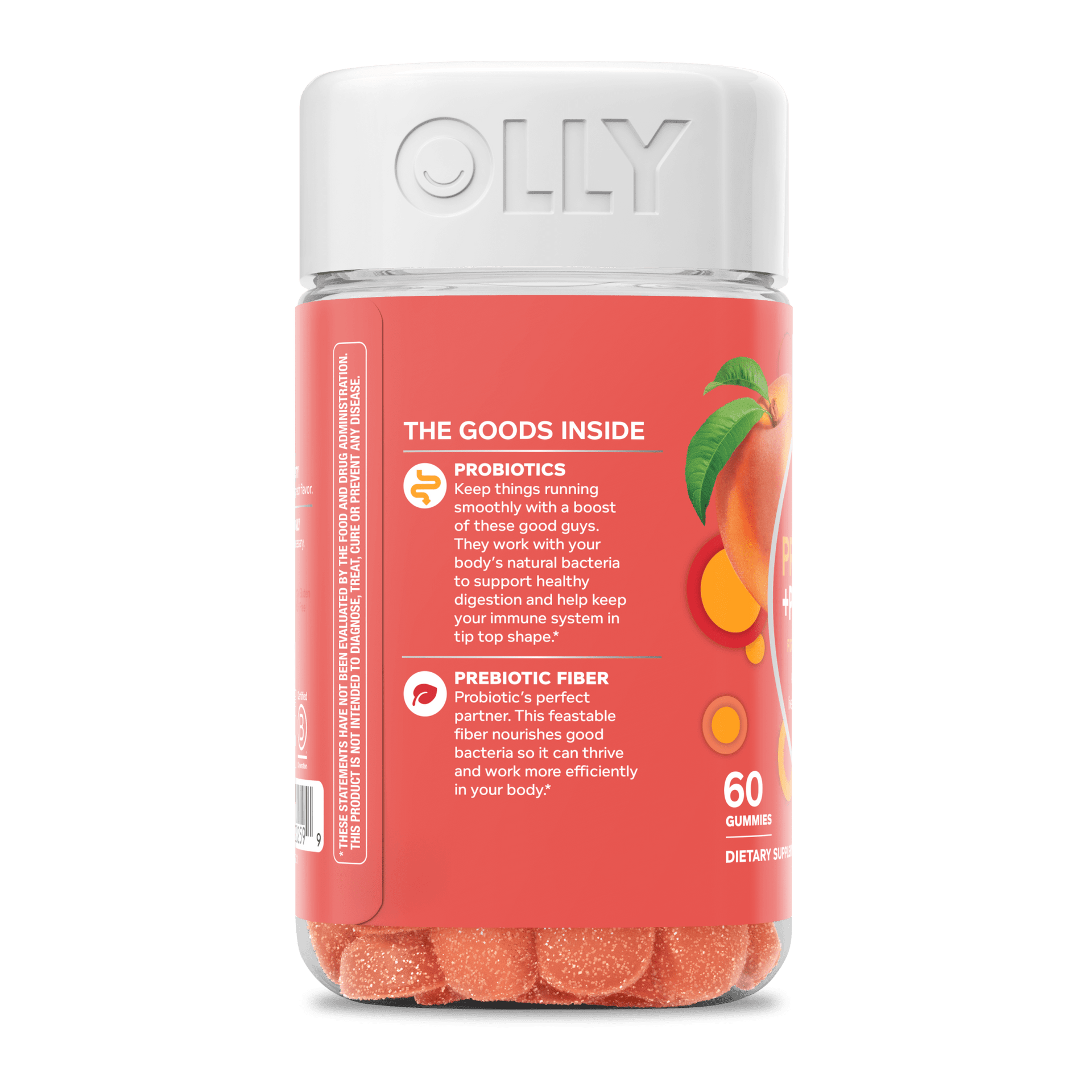 Probiotic + Prebiotic Zoomed
