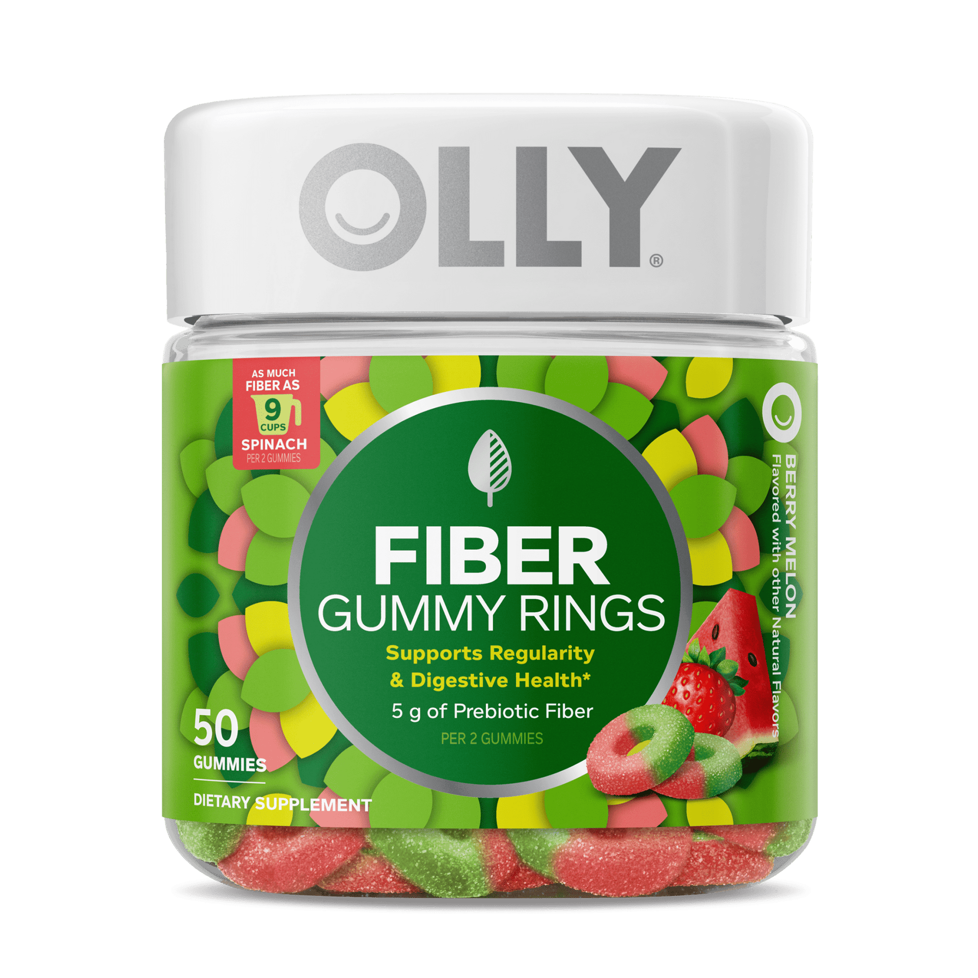 Fiber Gummy Rings Zoomed