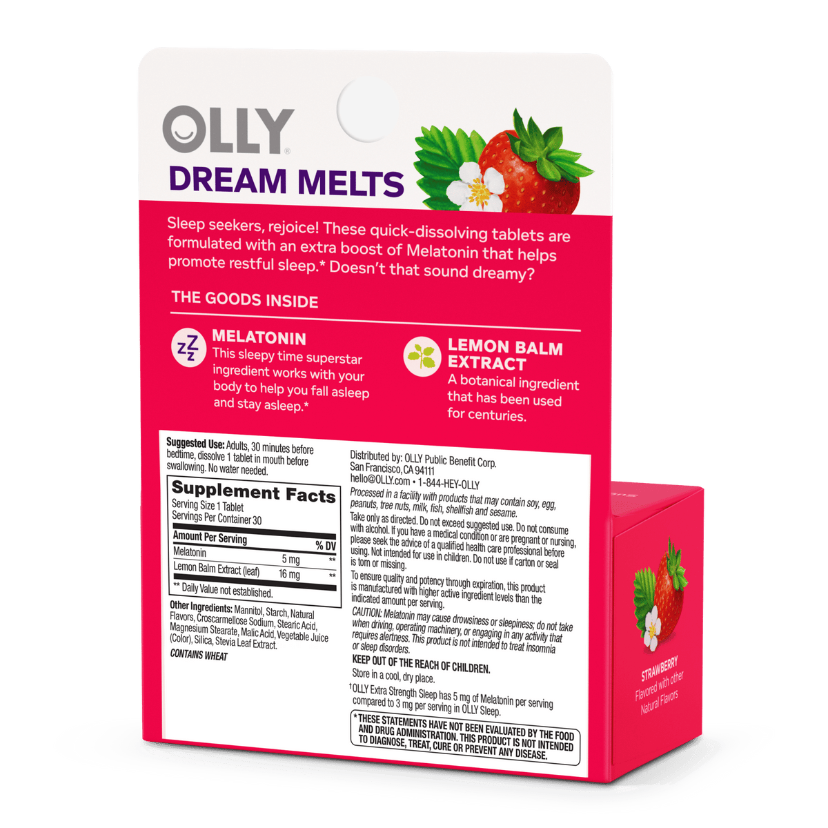 Fast Dissolves Extra Strength Sleep Image