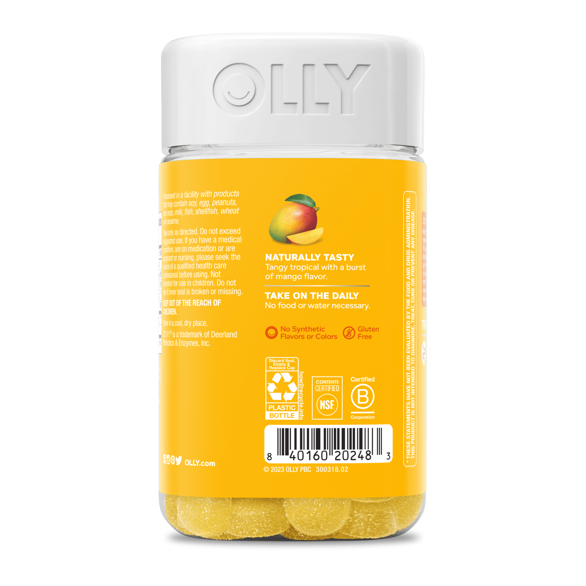 Probiotic Tropical Mango Zoomed