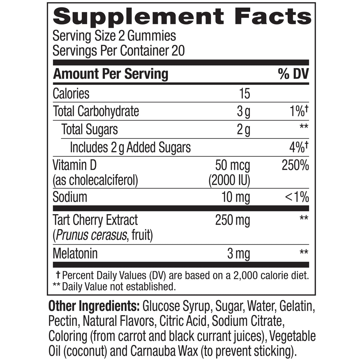 Muscle Recovery Sleep Ingredients