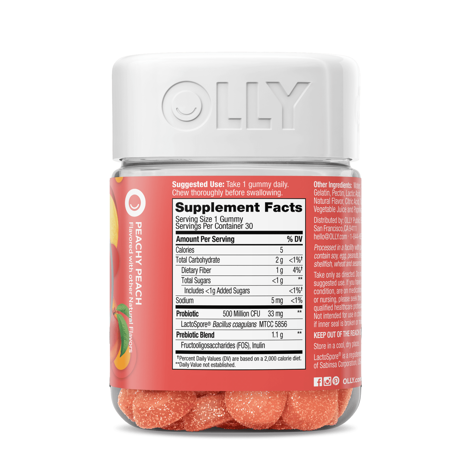 Probiotic + Prebiotic Zoomed