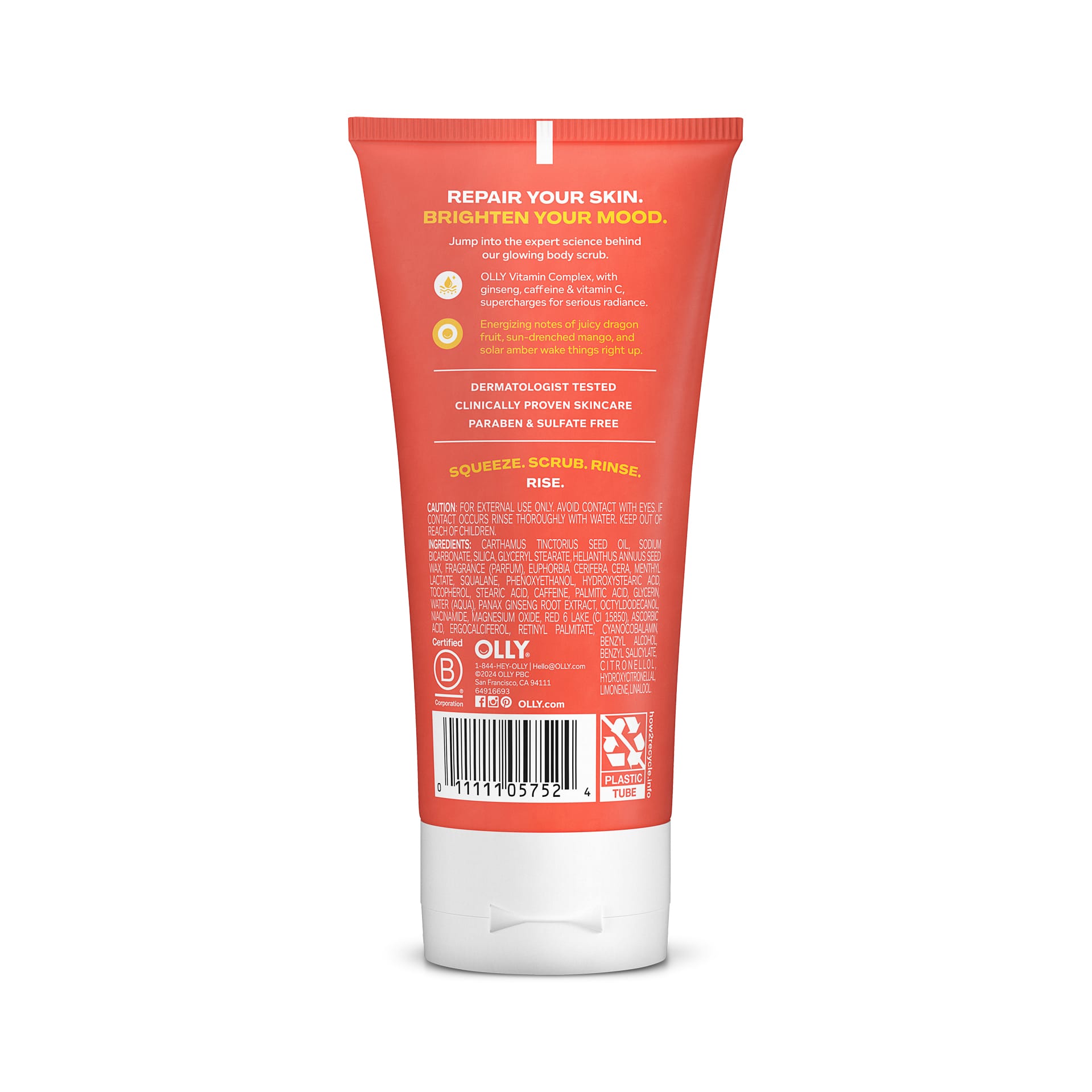 Bright Mood + Skin Body Scrub Zoomed