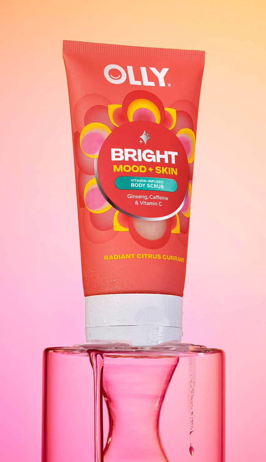 OLLY Bright Mood + Skin Body Scrub icon