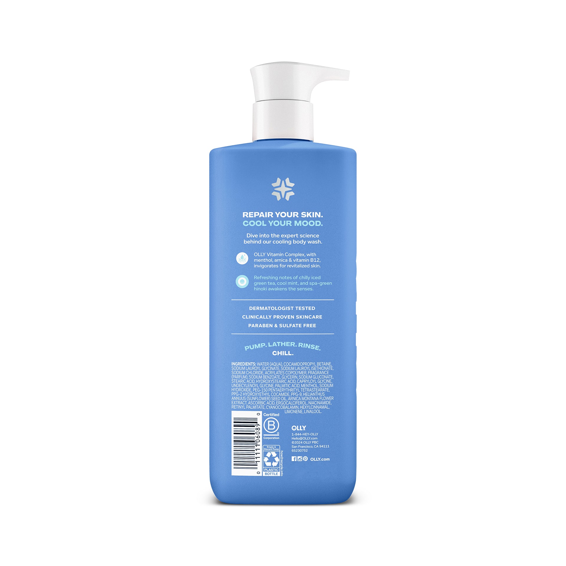 Cool Mood + Skin Body Wash Zoomed