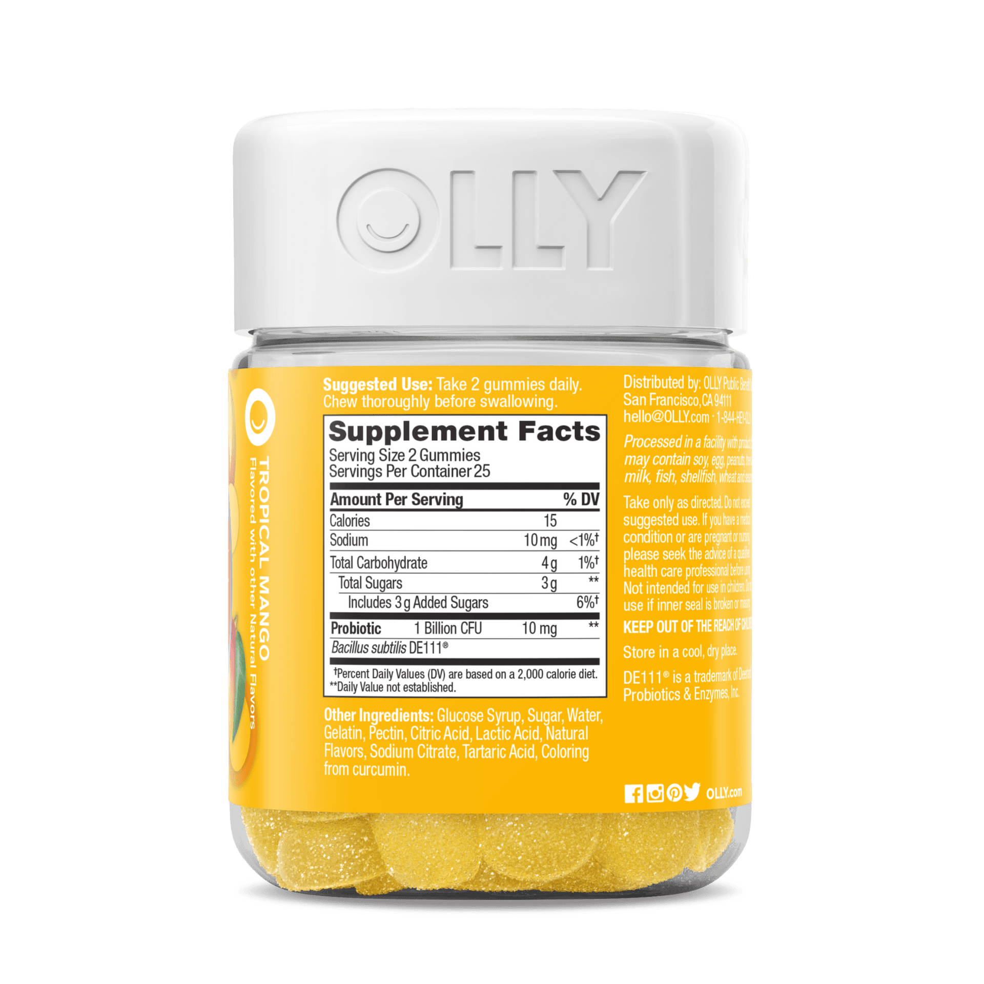Probiotic Tropical Mango Zoomed
