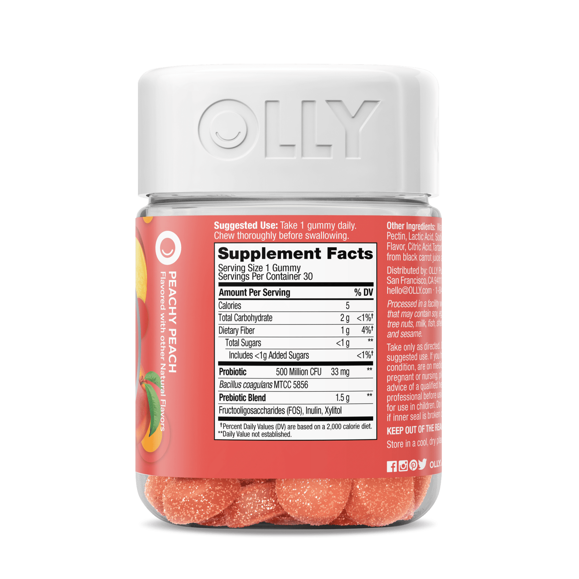 Probiotic + Prebiotic Zoomed
