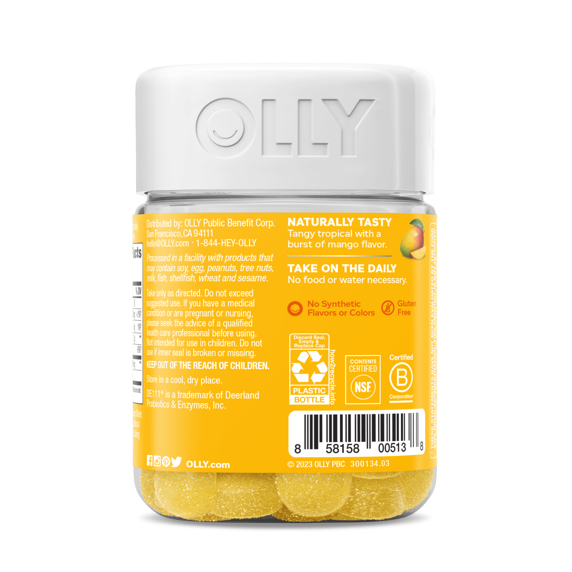Probiotic Tropical Mango Zoomed