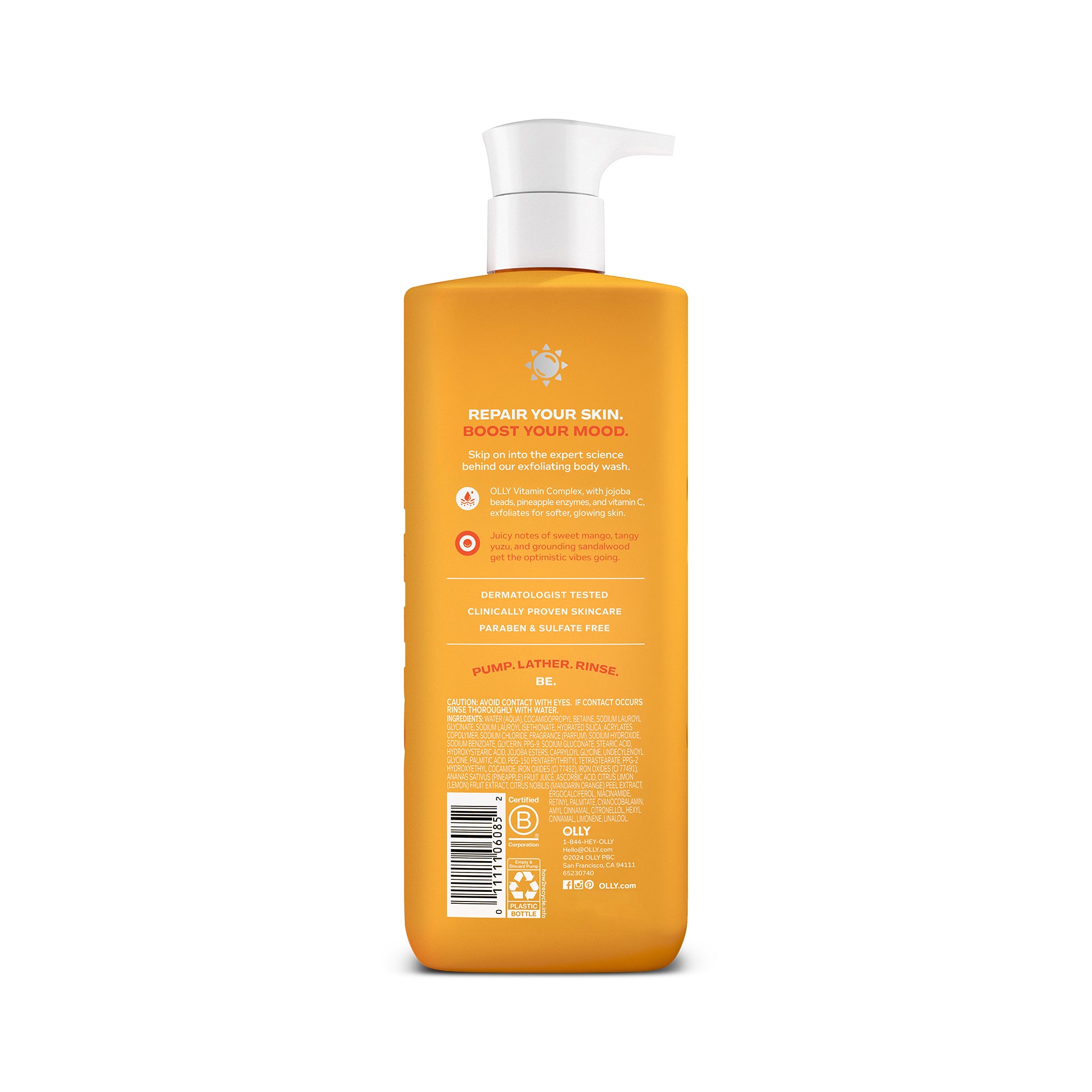 Happy Mood + Skin Body Wash Zoomed