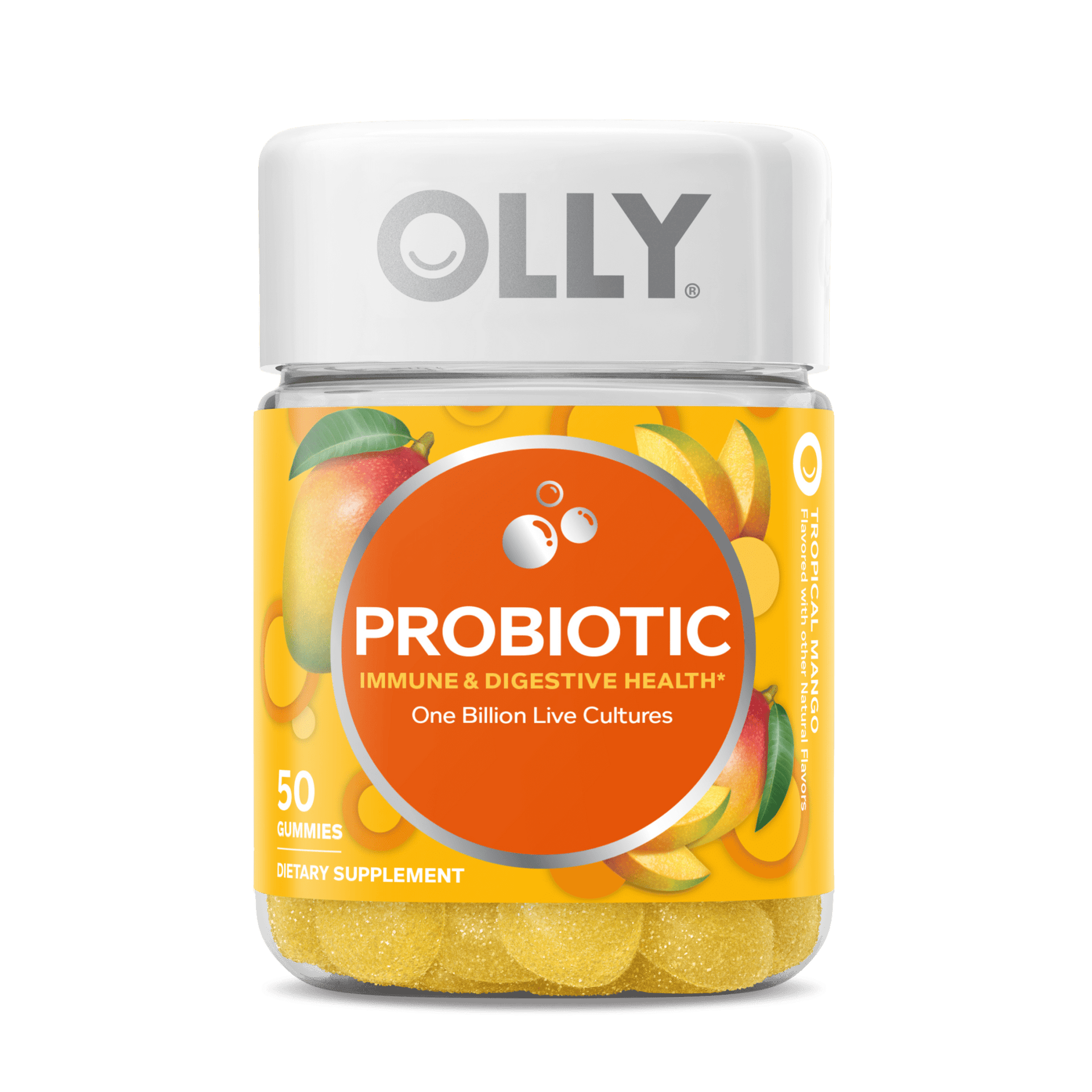 Probiotic Tropical Mango Zoomed