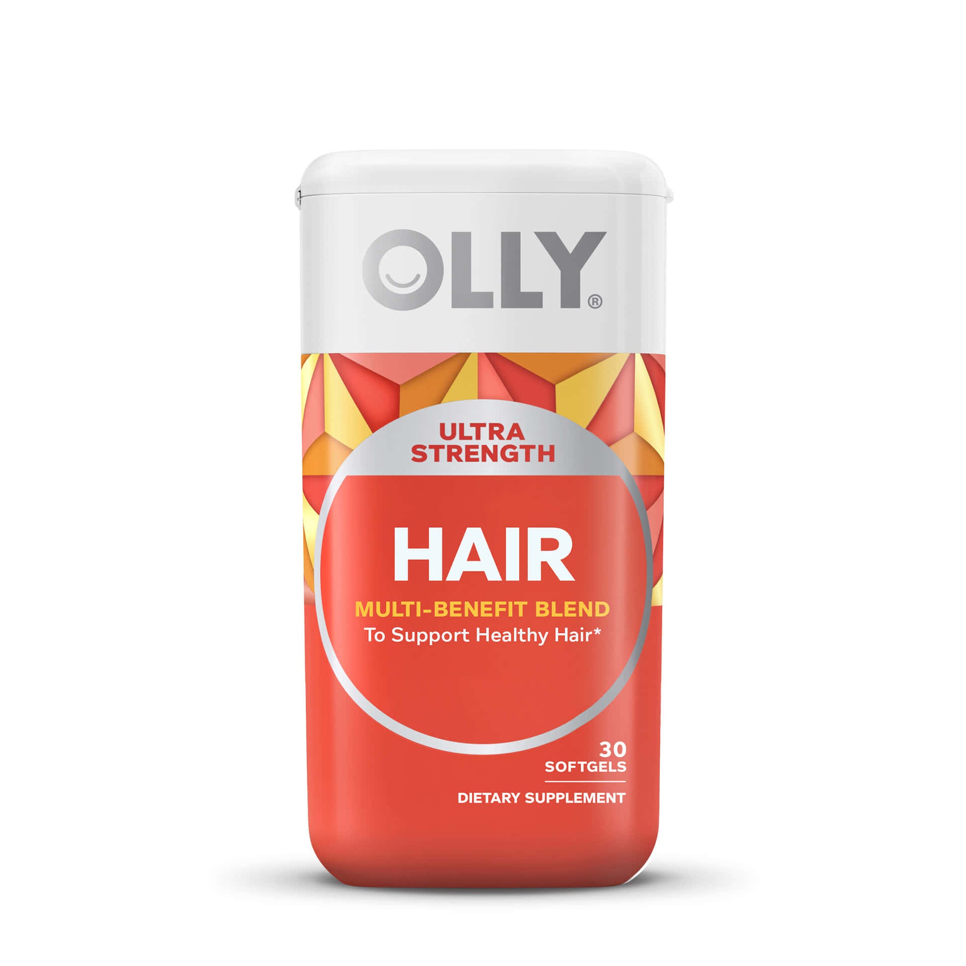 Ultra Strength Hair Softgels Zoomed