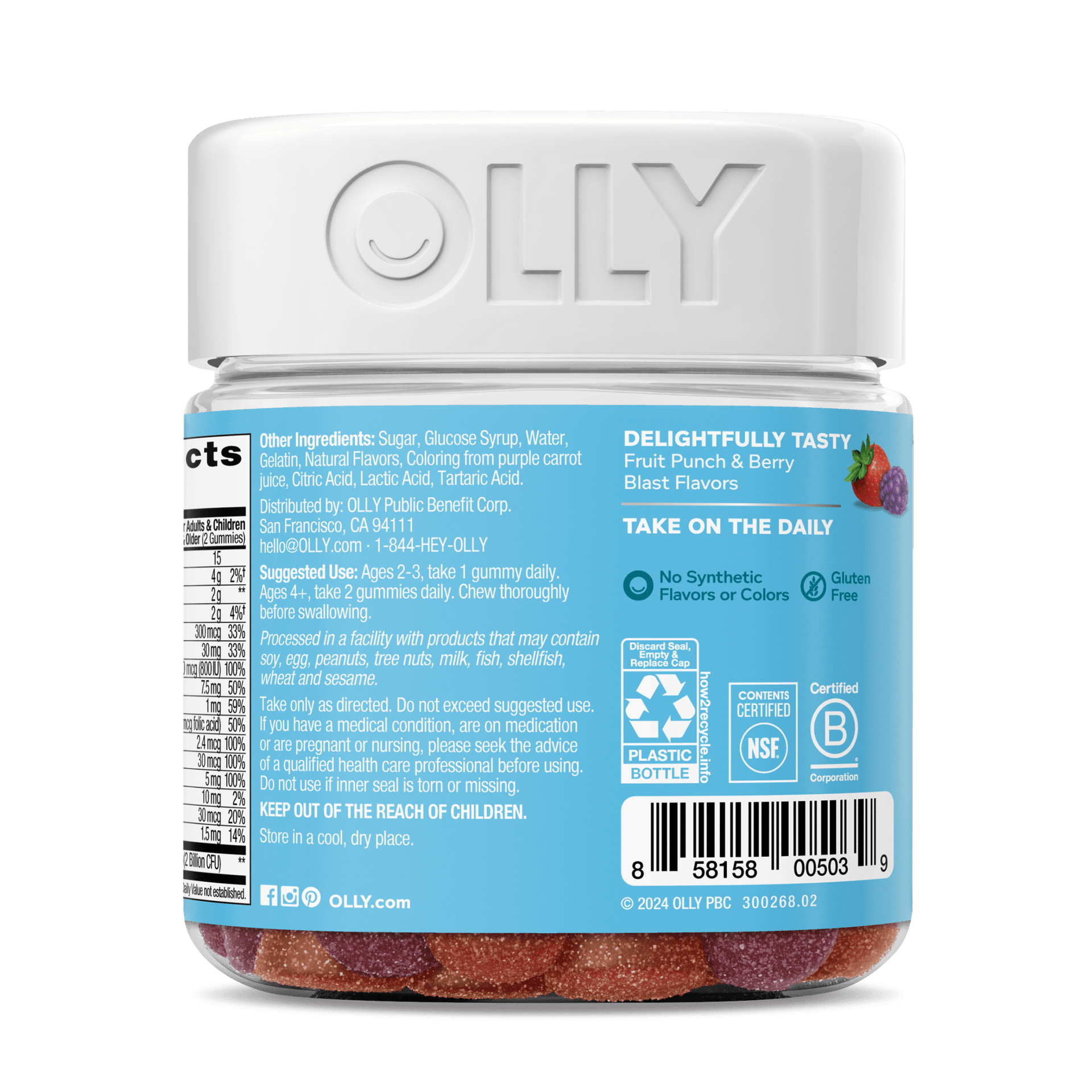 Kids Multi + Probiotic Zoomed