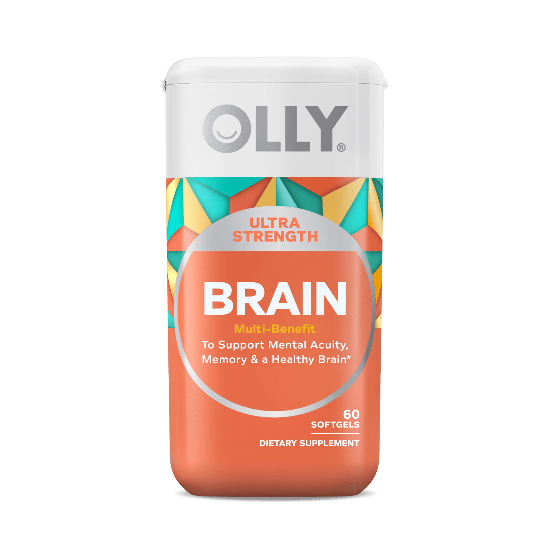 Ultra Strength Brain Softgels Zoomed