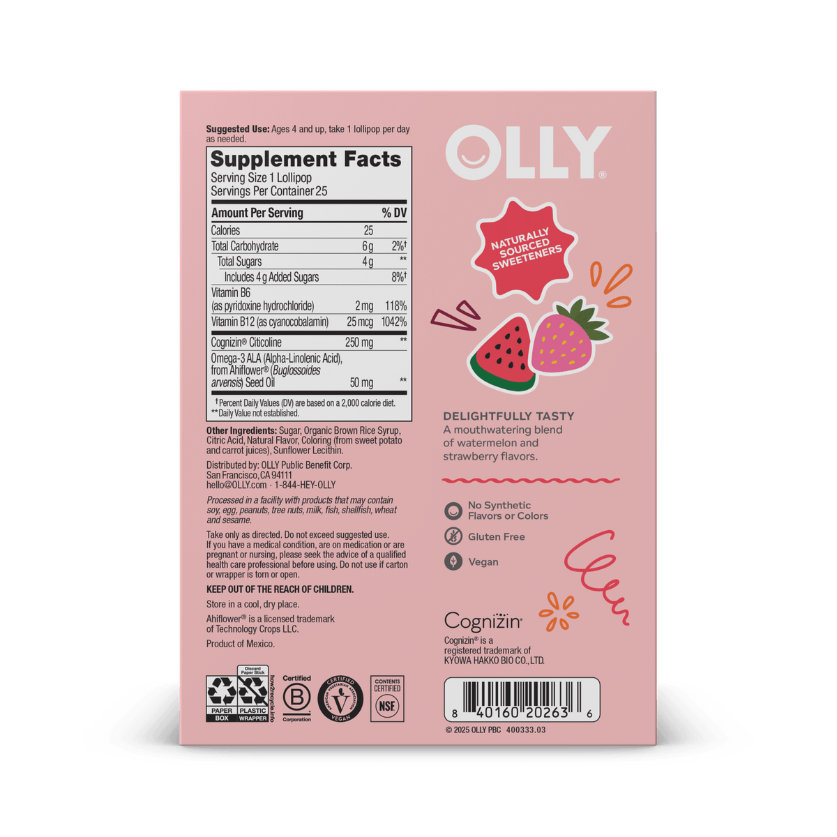 Focus Buddies L'OLLY Pops Image