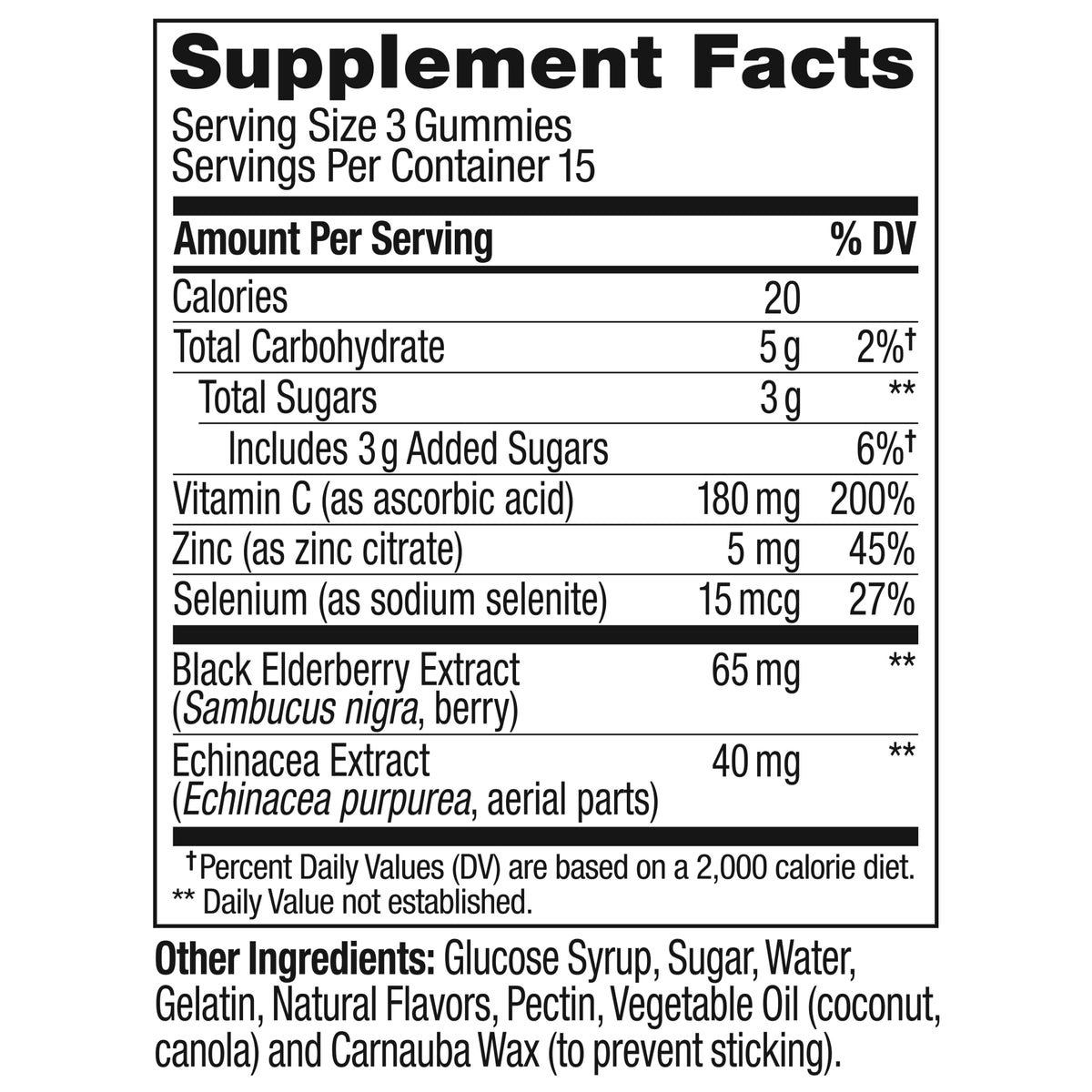  Active Immunity Berry Brave Ingredients