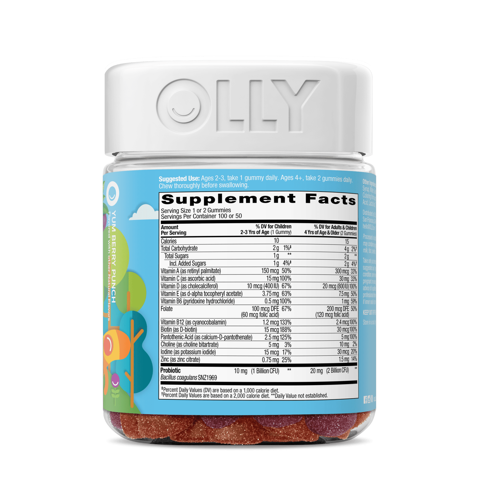 Kids Multi + Probiotic Zoomed