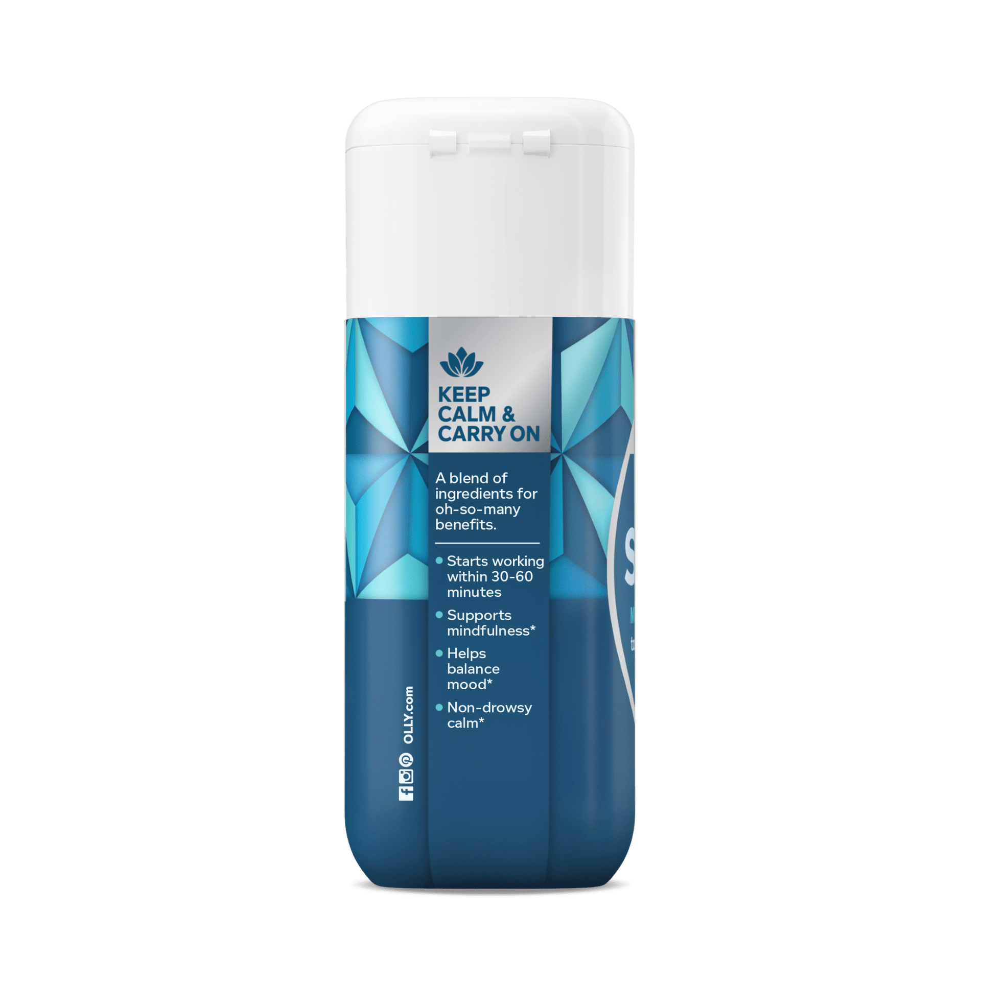 Ultra Strength Goodbye Stress Softgels Zoomed