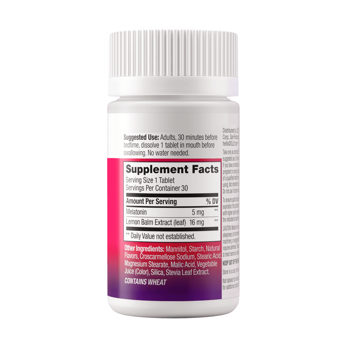 Fast Dissolves Extra Strength Sleep Image