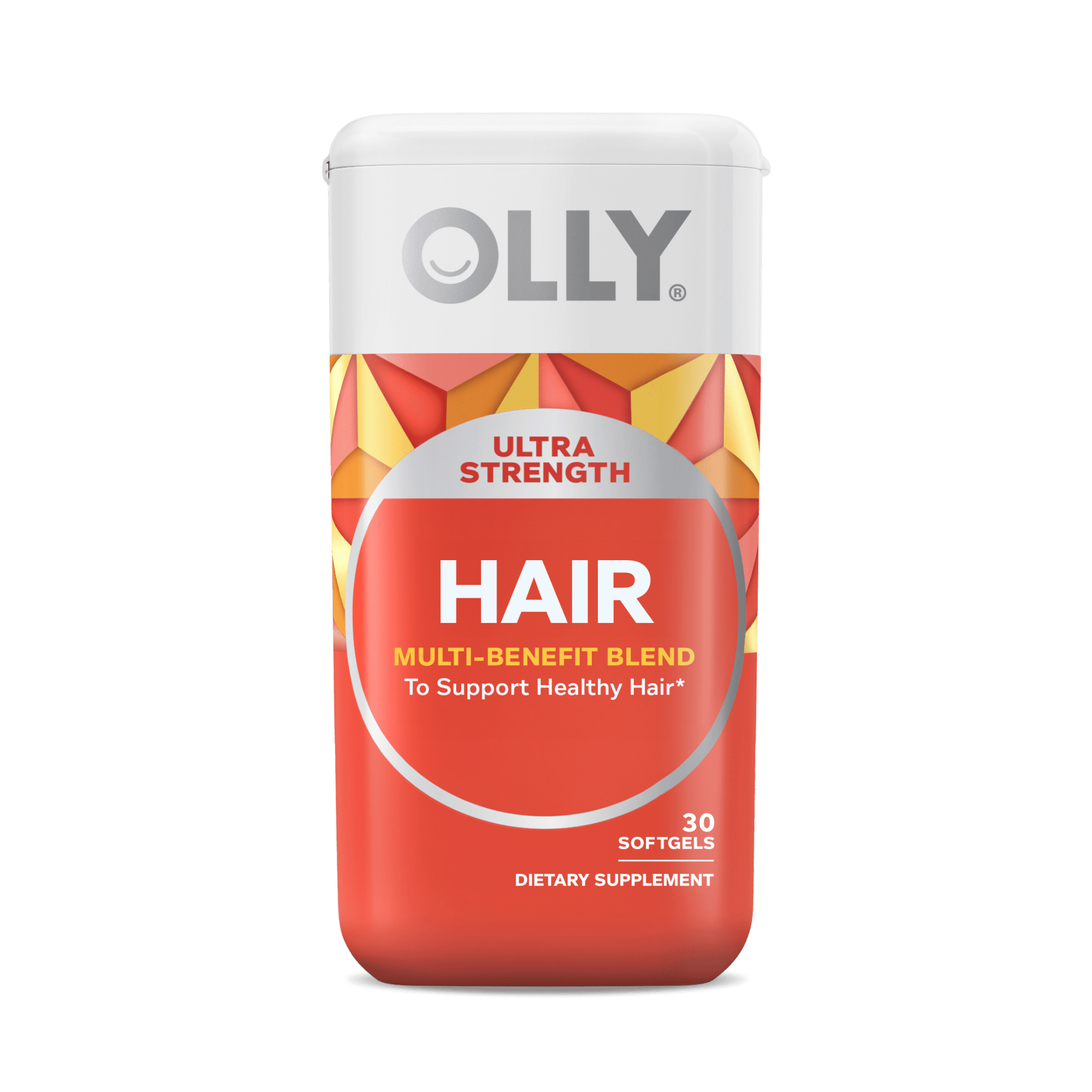 Ultra Strength Hair Softgels Zoomed