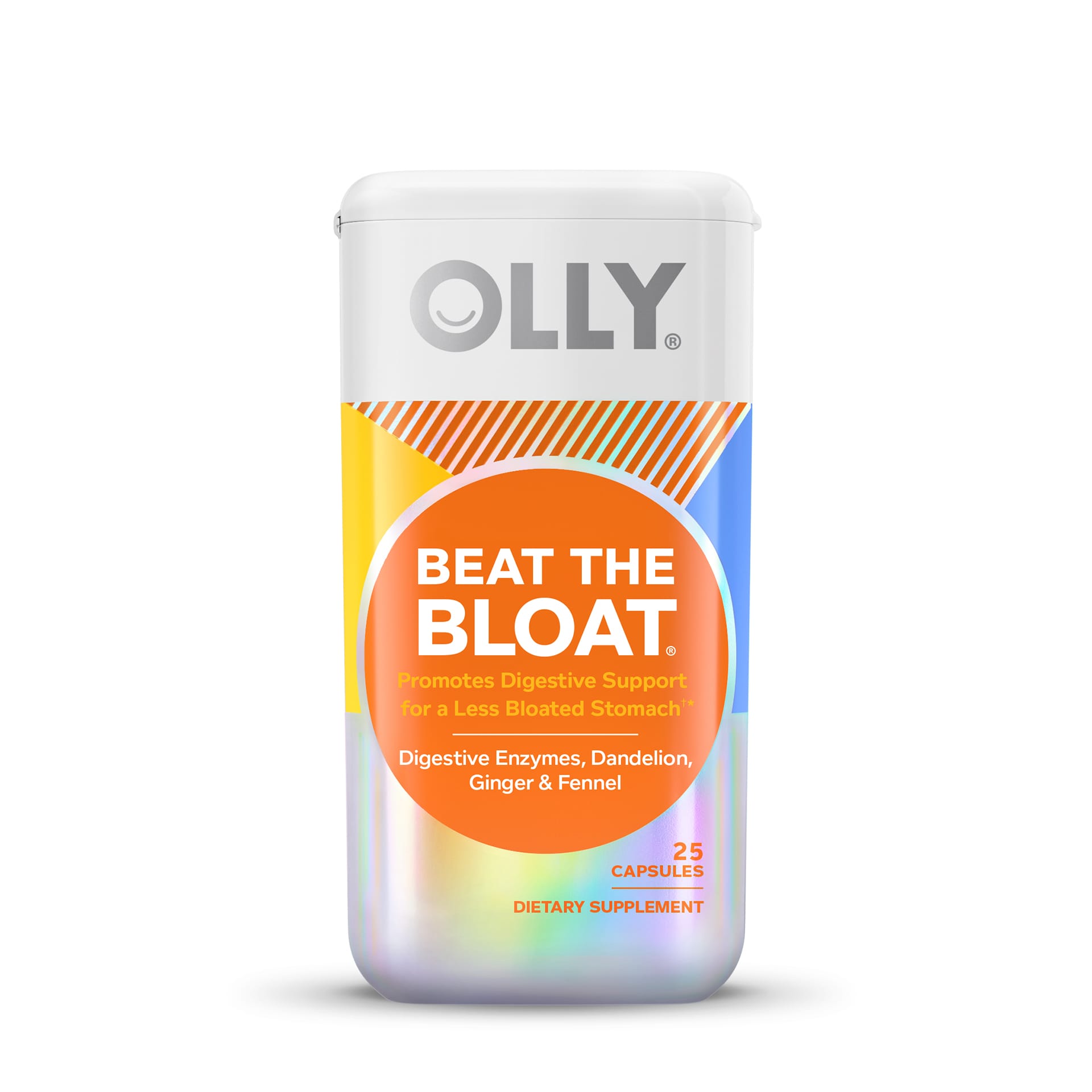  OLLY Beat The Bloat and Combat Cravings Starter Pack Bundle, Reduce  Belly Bloat, Supports Metabolism, 25 and 30 Count : Health & Household