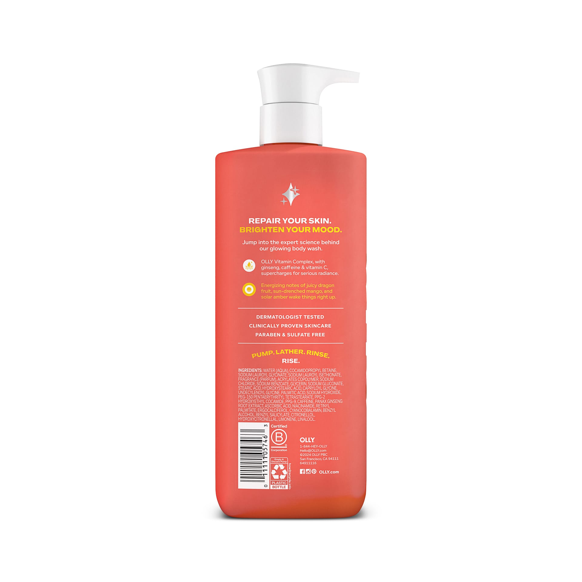 Bright Mood + Skin Body Wash Zoomed