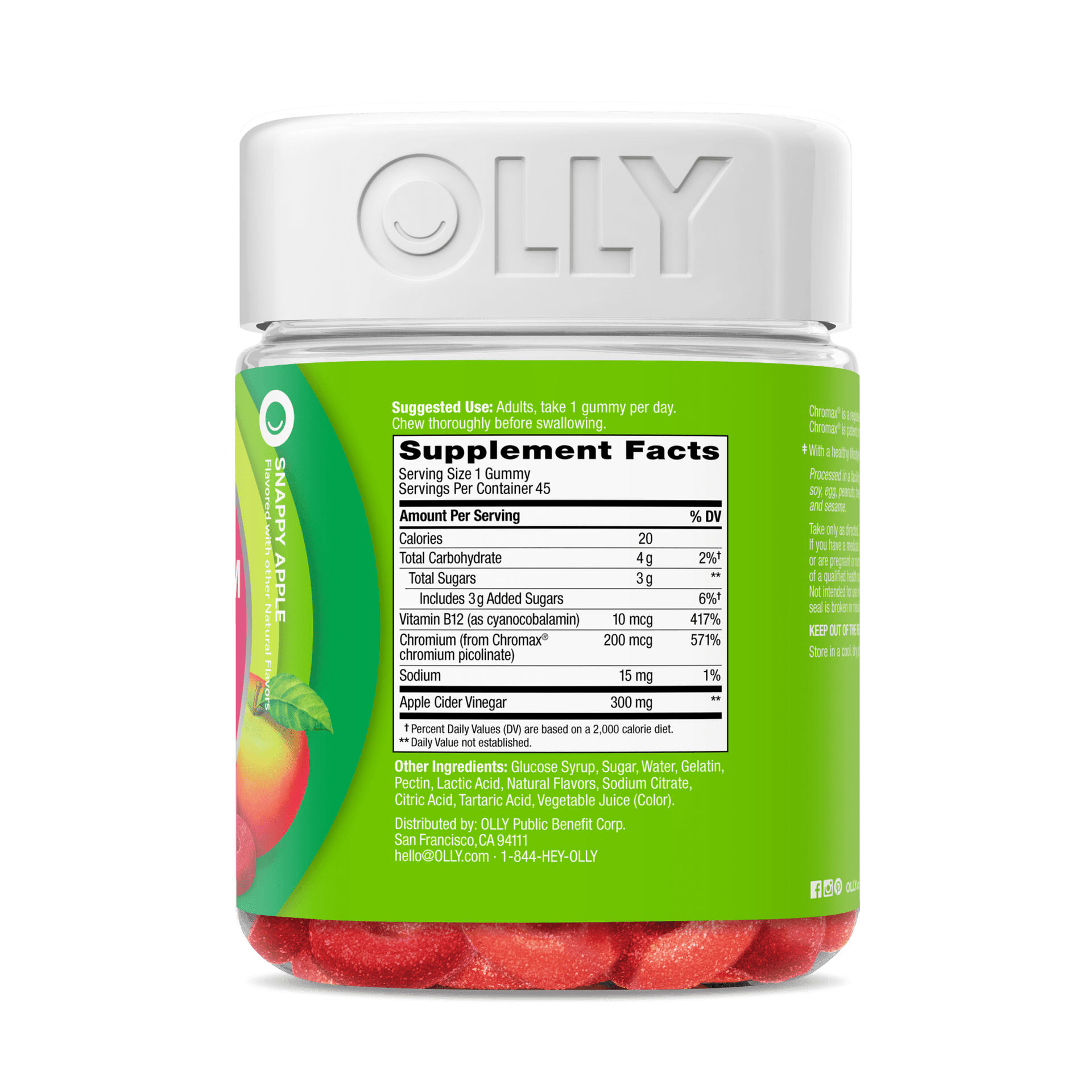 Metabolism Gummy Rings Zoomed