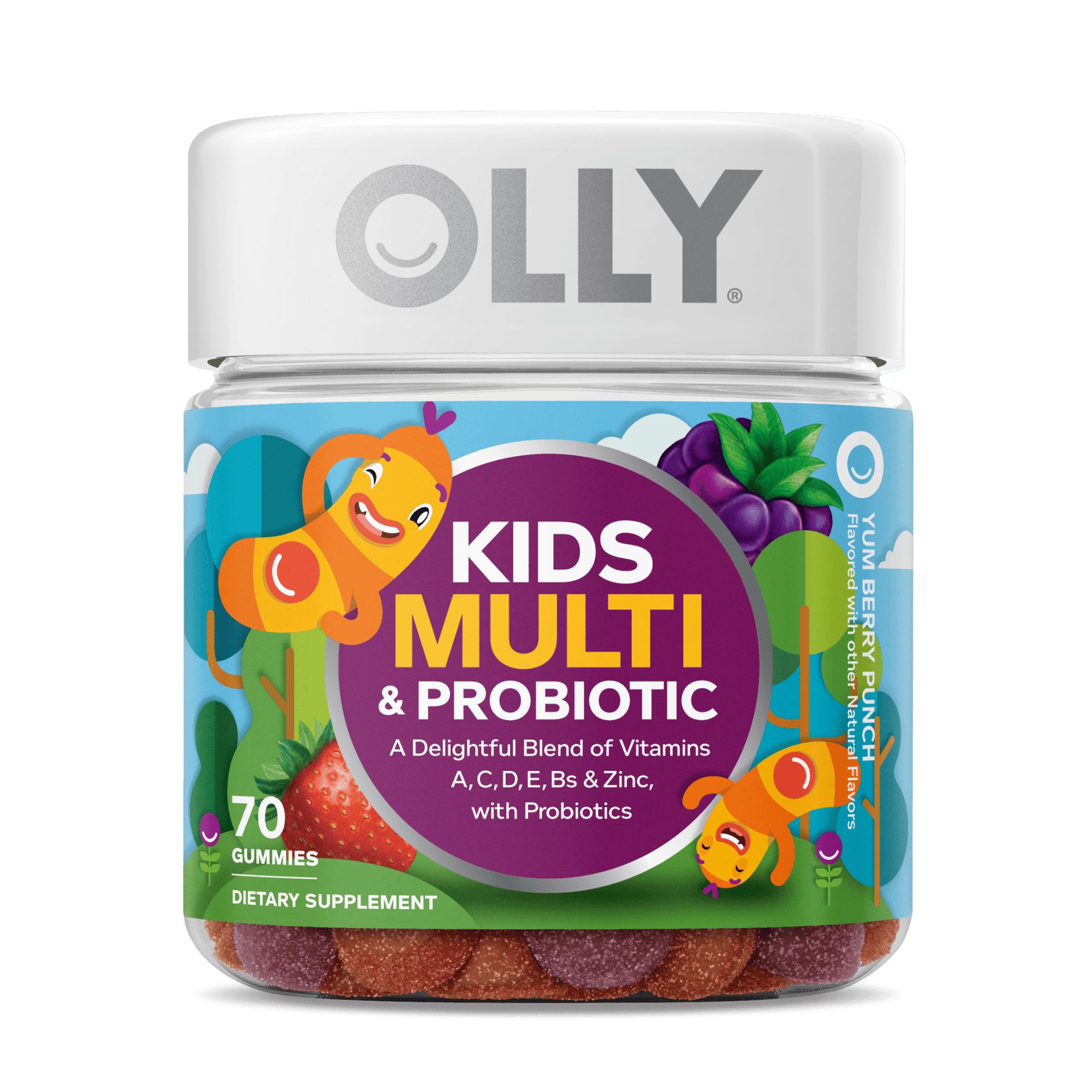 Kids Multi + Probiotic Zoomed
