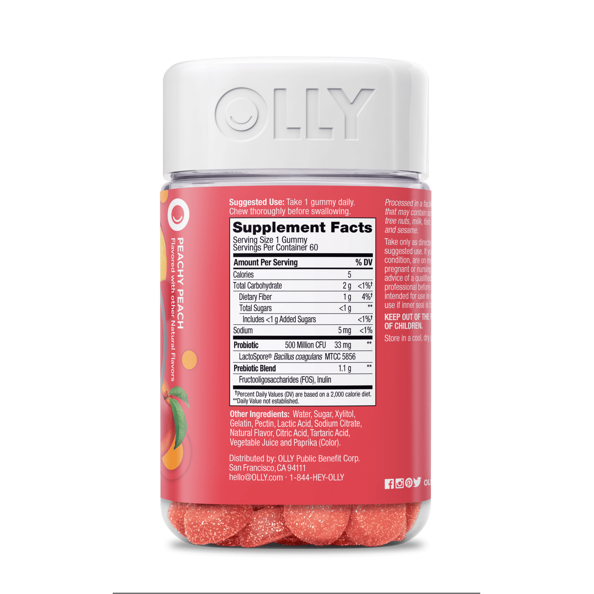 Probiotic + Prebiotic Zoomed