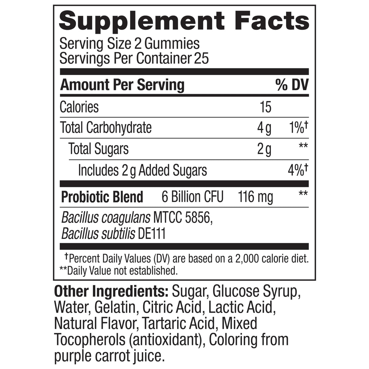  Extra Strength Probiotics Ingredients