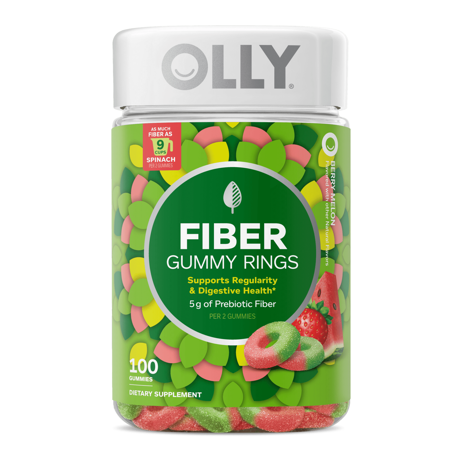 Fiber Gummy Rings Zoomed