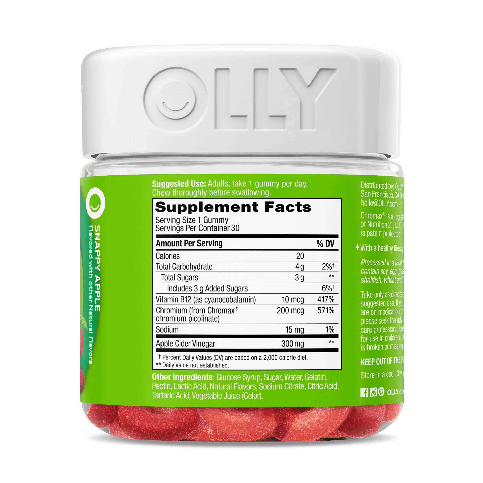 Metabolism Gummy Rings Zoomed