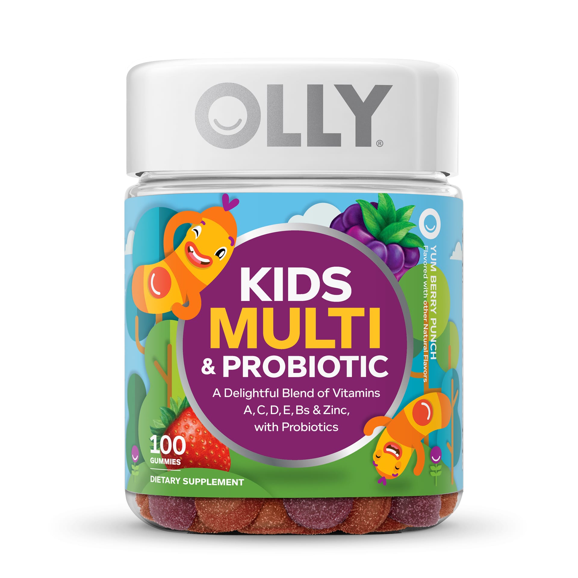 Kids Multi + Probiotic Zoomed