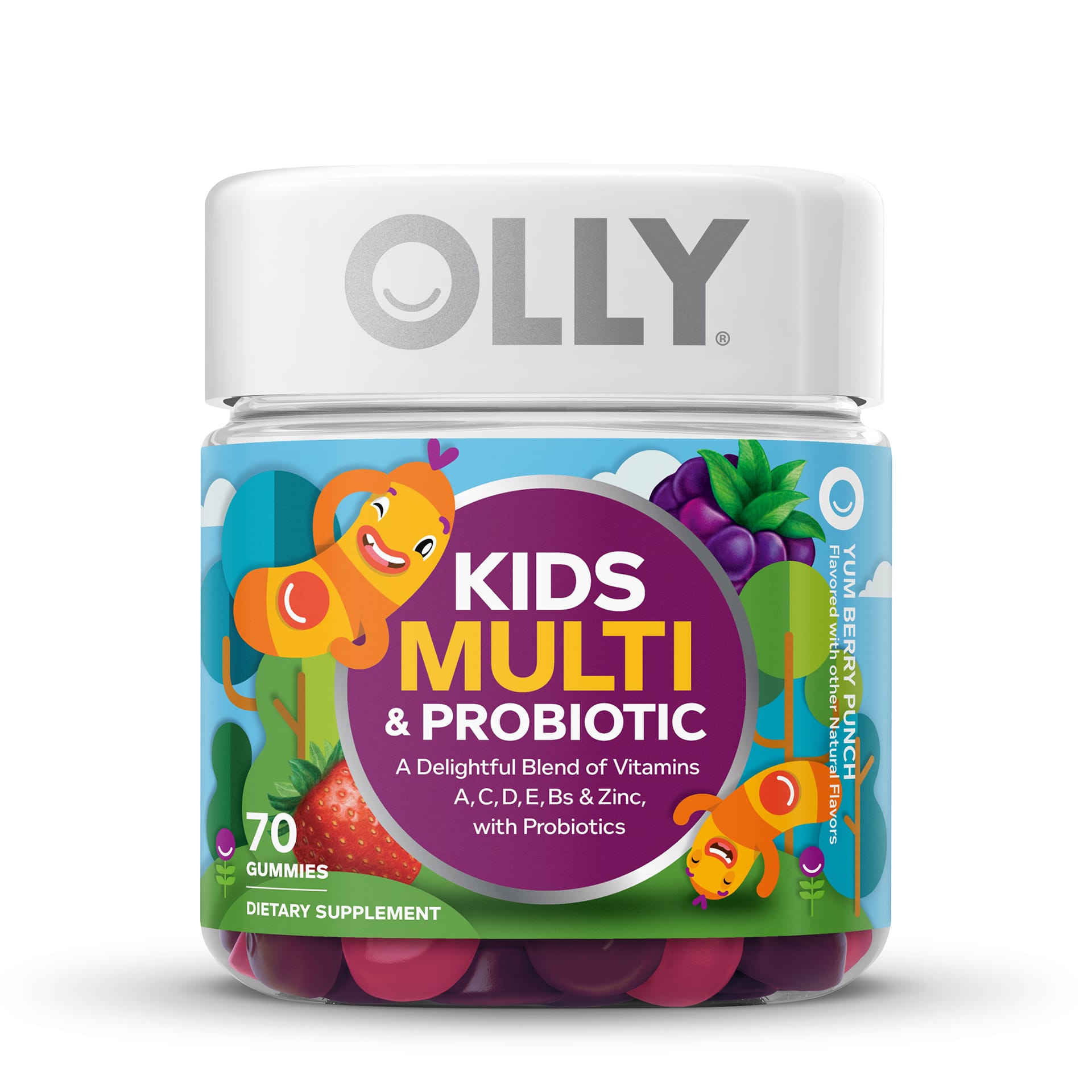 Kids Multi + Probiotic Zoomed