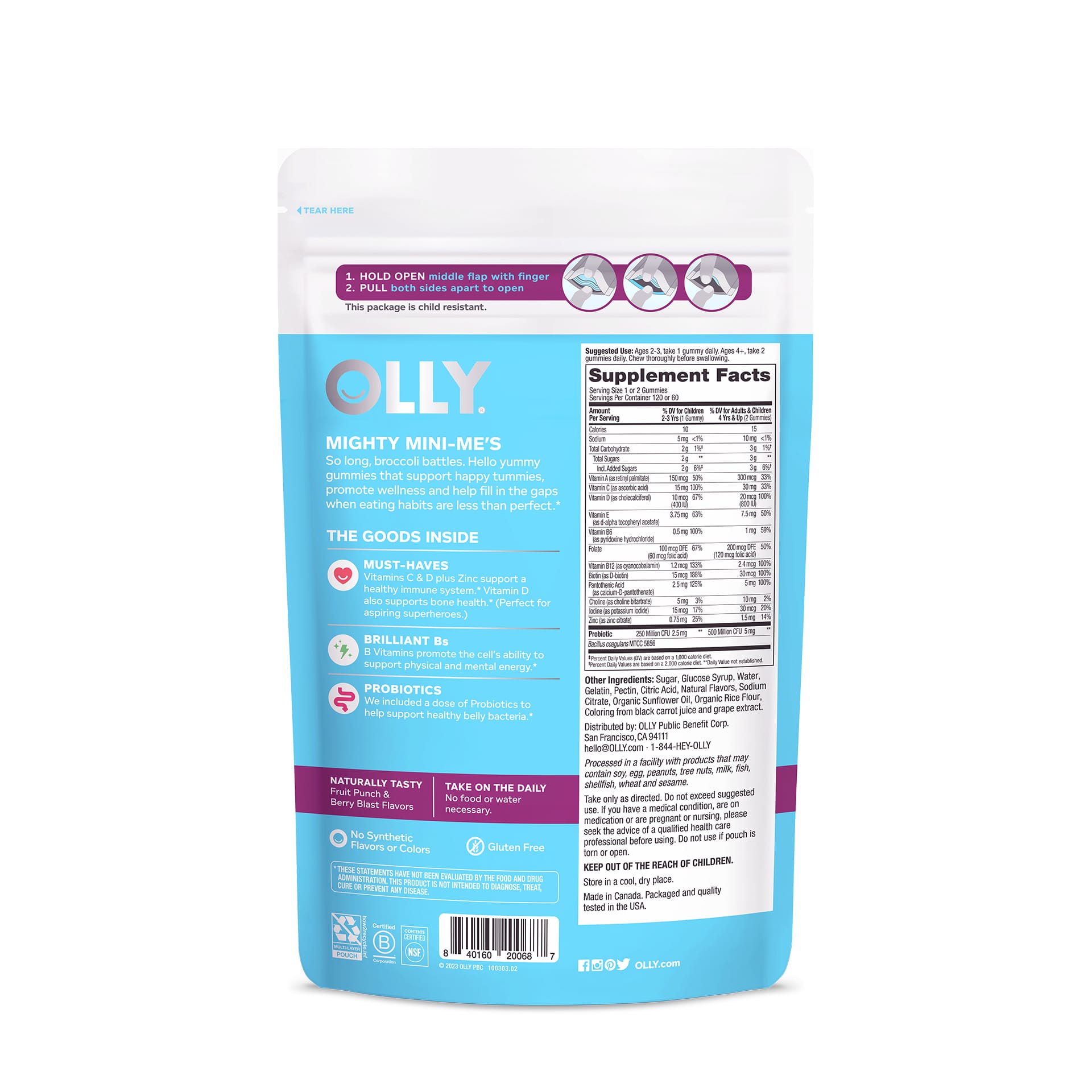 Kids Multi + Probiotic Zoomed