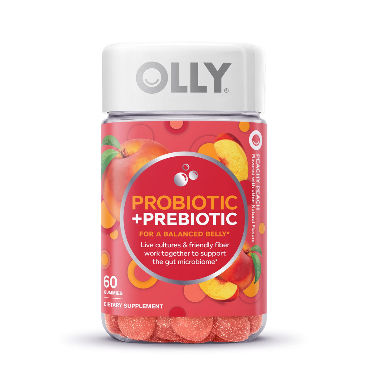 OLLY Probiotic Prebiotic OLLY PBC Olly probiotic prebiotic olly pbc