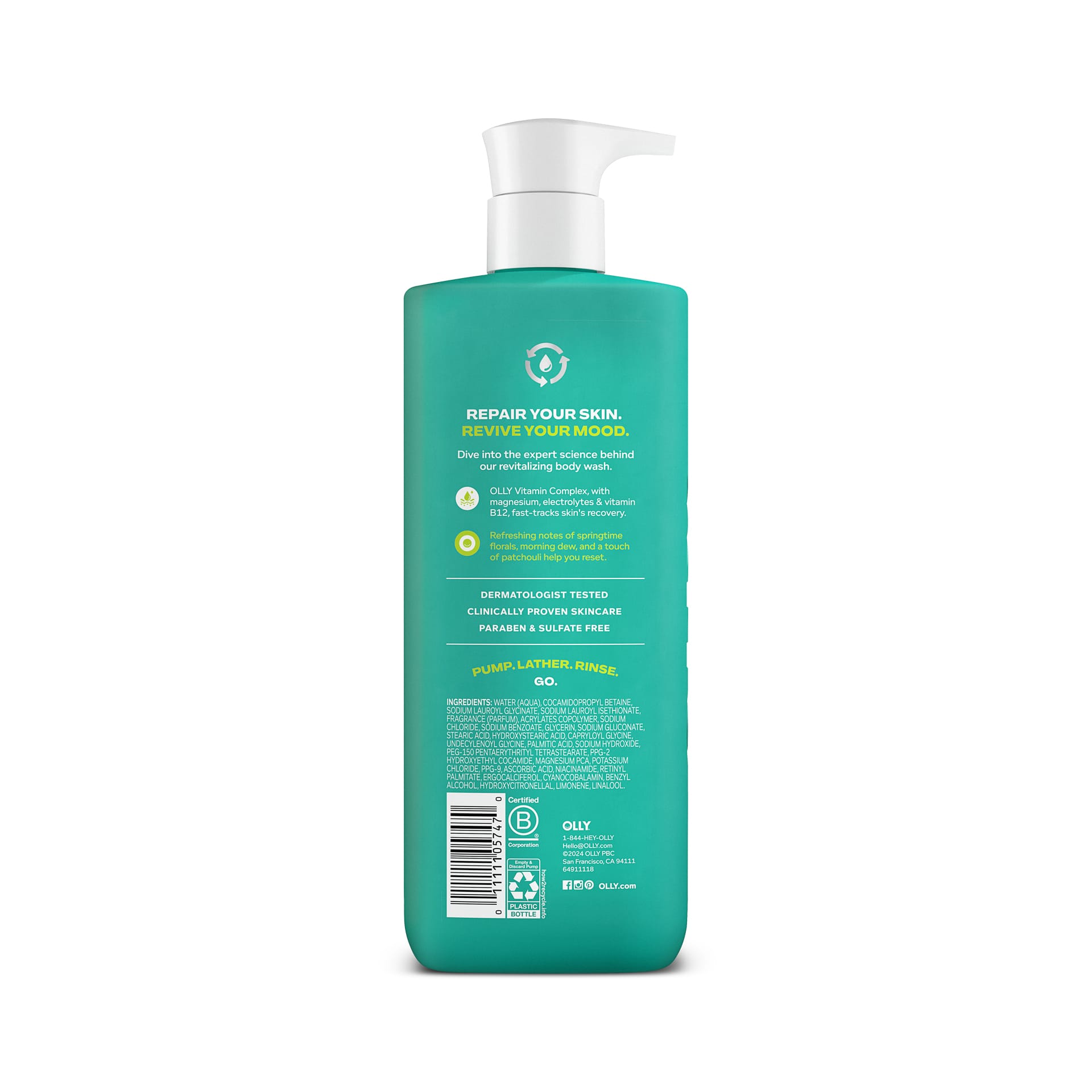 Revive Mood + Skin Body Wash Zoomed