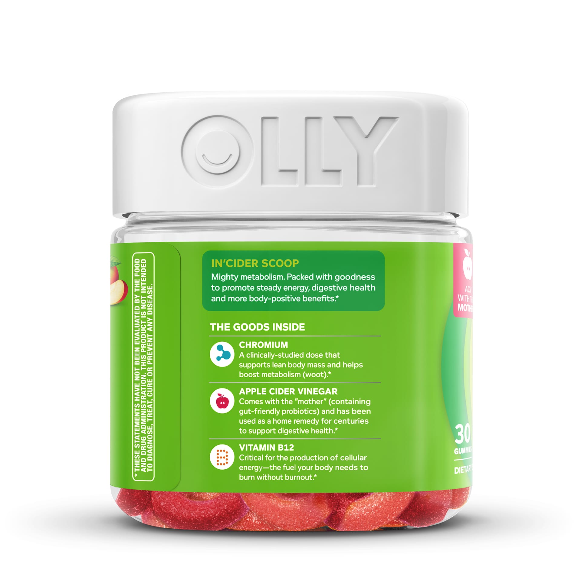 Metabolism Gummy Rings Zoomed