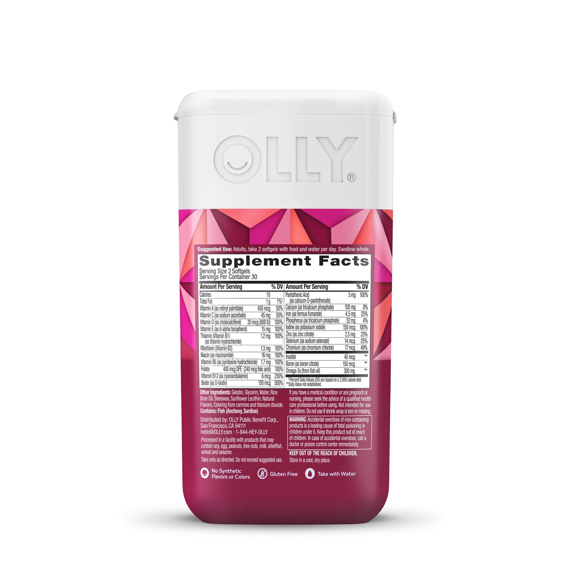 Ultra Strength Women's Multi + Omega-3 Softgels Zoomed
